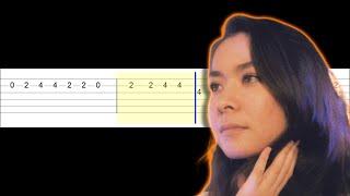 Mitski - My Love Mine All Mine (Easy Guitar Tabs Tutorial)