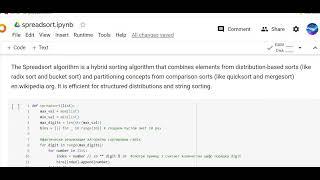 АлгоГолик 6  Простой пример гибридного алгоритма сортировки Spreadsort . Python code. #алгоголик