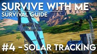 Survive with me #4 - Easy solar tracking set-up (Space Engineers)