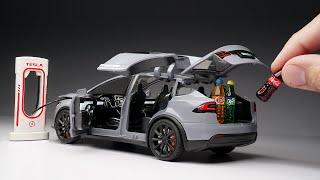 Unboxing of Tesla Model X  Diecast Model Car