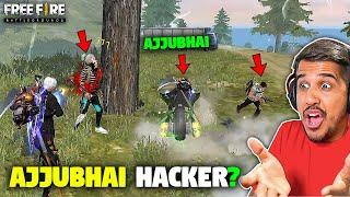 AJJUBHAI CLEVER , NOT HACKER OP GAMEPLAY WITH @DesiGamers_ - GARENA FREE FIRE