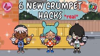 6 New Crumpet Hacks | Toca Crumpets in 2022 | Toca Boca Free Hacks | Toca Life World TOCA GIRLZ