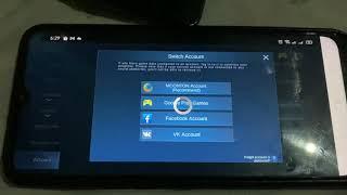 Mobile Legends VK switch account issue