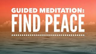 Meditative Mindset | 10 Minute guided mindfulness meditation: FIND PEACE