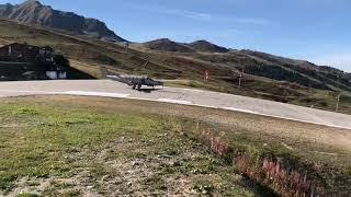 Courchevel Airport Takeoff