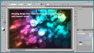 Best New Feature of Photoshop CS6 - Autosave-Recovery