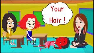 Mina's Hair .. !!  - Conversation in English - Mina English - English Communication Lesson.