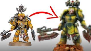 Kitbashing CHAOS Imperial Fists - Dornian Heresy Fafnir Rann