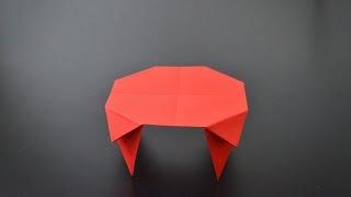 Origami: Table - Instructions in English (BR)