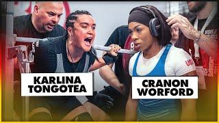 Cranon Worford & Karlina Tongotea CLASH | 76kg IPF Worlds 2025
