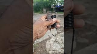 How to install (Scott/John Deere) belt Tensioner Spring