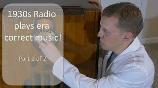 Retro Radio w/ simulated radio stations - Part 1 of 2