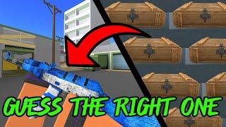 Guess the right number to get a KNIFE! | CBRO Storage Wars #1