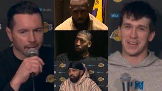 Lakers vs Kings | Lakeshow Postgame Interviews x Highlights: AD, LBJ, Gabe, AR & Coach Redick