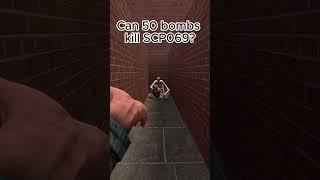 How many bombs can kill scp096? #shorts  #garrysmod  #gmod  #nextbots  #nextbotchasing #shortsvideo