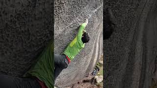 One of the hardest boulder problems in the UK - still unrepeated!