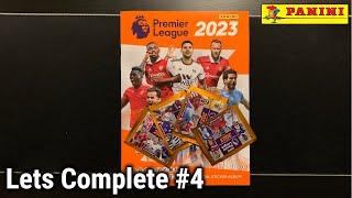 Let’s Complete #4 - Opening Packs and Sticking In Panini Premier League 2023 Stickers!