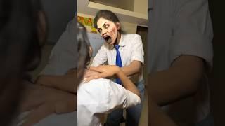 School me Zombie ‍️ || Jashvi Vishvi || #shorts #trending #youtubeshorts #school #viral #magic