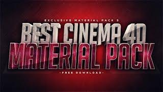 Best Cinema 4D Material Pack - Free Download - FezoDesigns