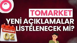 TOMARKET YENİ AÇIKLAMALAR: 2 Kasım'da Ödüllerimiz Belli Olacak!