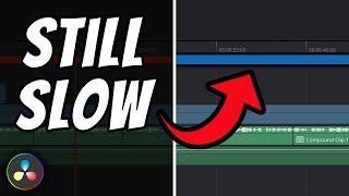 SMOOTH Playback (QUICK FIX) in DaVinci Resolve 18