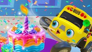 Happy Birthday | Birthday Song and 3D Animation for Kids | Nursery Rhymes & Kids Songs - Baby Car TV