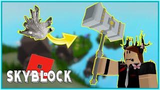 HOW TO GET the BUFFALKOR CRYSTAL, GILDED STEEL HAMMER! | Roblox Skyblock