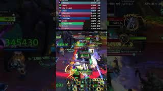 MONK MISTWEAVER 750K DPS RASHA'NAN HEROIC #mistweaver #worldofwarcraft #monk #healing  #wow