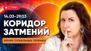 Коридор затмений 14.03-29.03. Время глобальных перемен