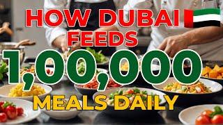 How Dubai Feeds 100,000 Tourists Every Day | #dubai #dubaifoods