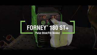 Forney 180 ST+ Pulse Welder - Features & Benefits