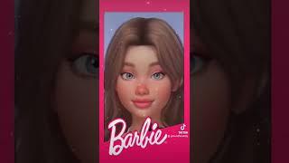 My sim as a barbie #sims4 #barbie #sims4cc #shorts