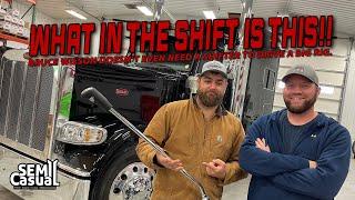 Bruce Wilson test drives a few Peterbilt trucks