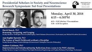 PSSN Research Symposium: 3rd-Year Presentation - David Barack