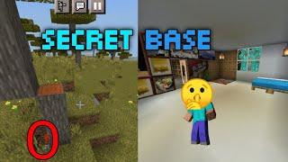 How to make a Secret Base in minecraft