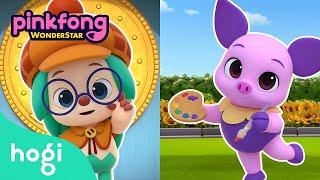 [Part.1] A True Detective + Finding Your Finish｜Pinkfong Wonderstar｜Kids Cartoon｜Pinkfong Hogi