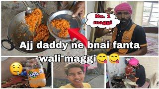 Ajj daddy ne bnai fanta wali maggi@GurJassVlogs @Ravilumba96