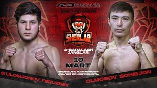 G'ulomjonov Feruzbek VS Olmosov Sohibjon |R3FC|