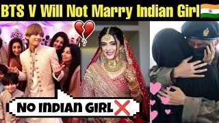 BTS V Confirm Marriage with Indian BTS Army Girl  BTS V Wedding with BTS Army Girl  #bts #btsv #v