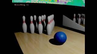 a normal bowling 