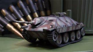 Vintage Bandai 1/48th scale jagdpanzer 38 hetzer