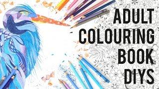 ADULT COLOURING BOOKS/ ART THERAPY DIYS + TIPS | THE SORRY GIRLS