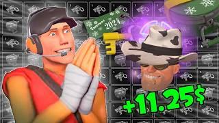 Unboxing $100 of the NEW 2024 TF2 Crates