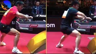 Who has the best backhand flick in table tennis?