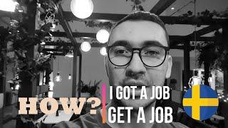 How I got a job in Sweden | How to get a job in Sweden | Advices and Vacancy Portals