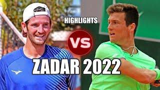 Manuel Guinard vs Andrea Vavassori ZADAR 2022 Highlights