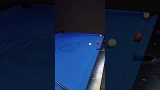 I think this is the most insane trick shot I’ve ever made #billiards #pool #trickshots