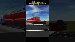 coach action in indian train crossing 3d @nmngamings