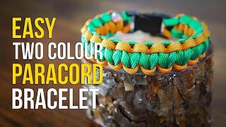 Easy Two Colour Paracord Bracelet | EASY PARACORD BRACELET