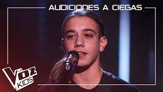 Antonio del Pozo canta "Sincericidio" | Audiciones a ciegas | La Voz Kids 2025